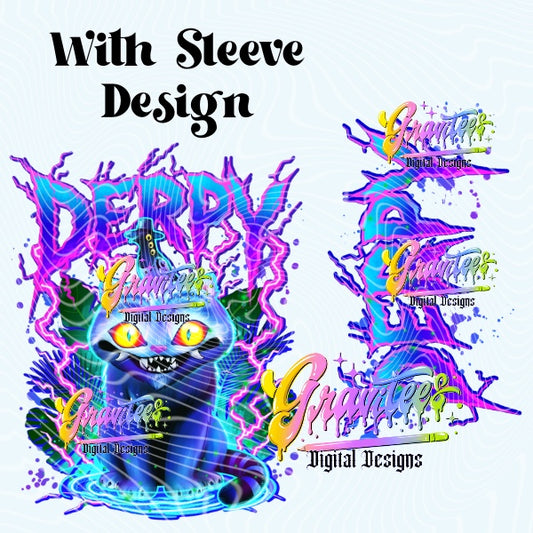 Tiger and Magpie Design With Sleeve Png for DTF or Shirt Printing, PNG Only!