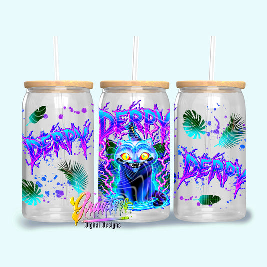 Tiger and Magpie Design 16oz Tumbler Template Design PNG,  for UVDTF or Sublimation Printing PNG Only!!