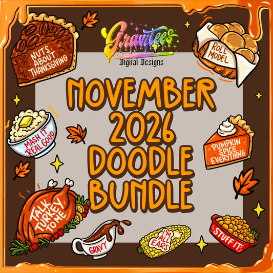 November Doodle Mini Bundle