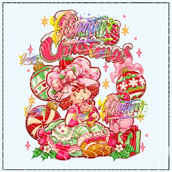 Berry Christmas Png for DTF or Shirt Printing, PNG Only!