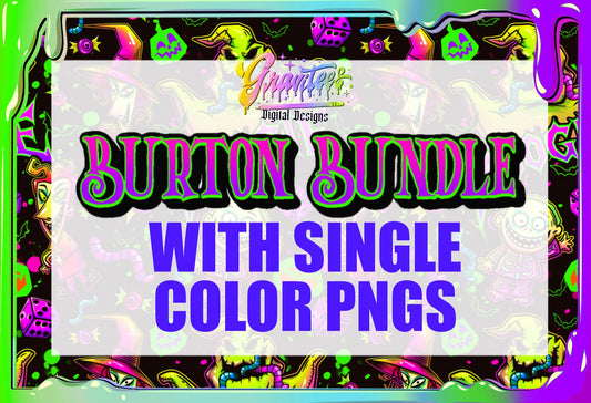 Burton Bundle WITH Single Color PNGS