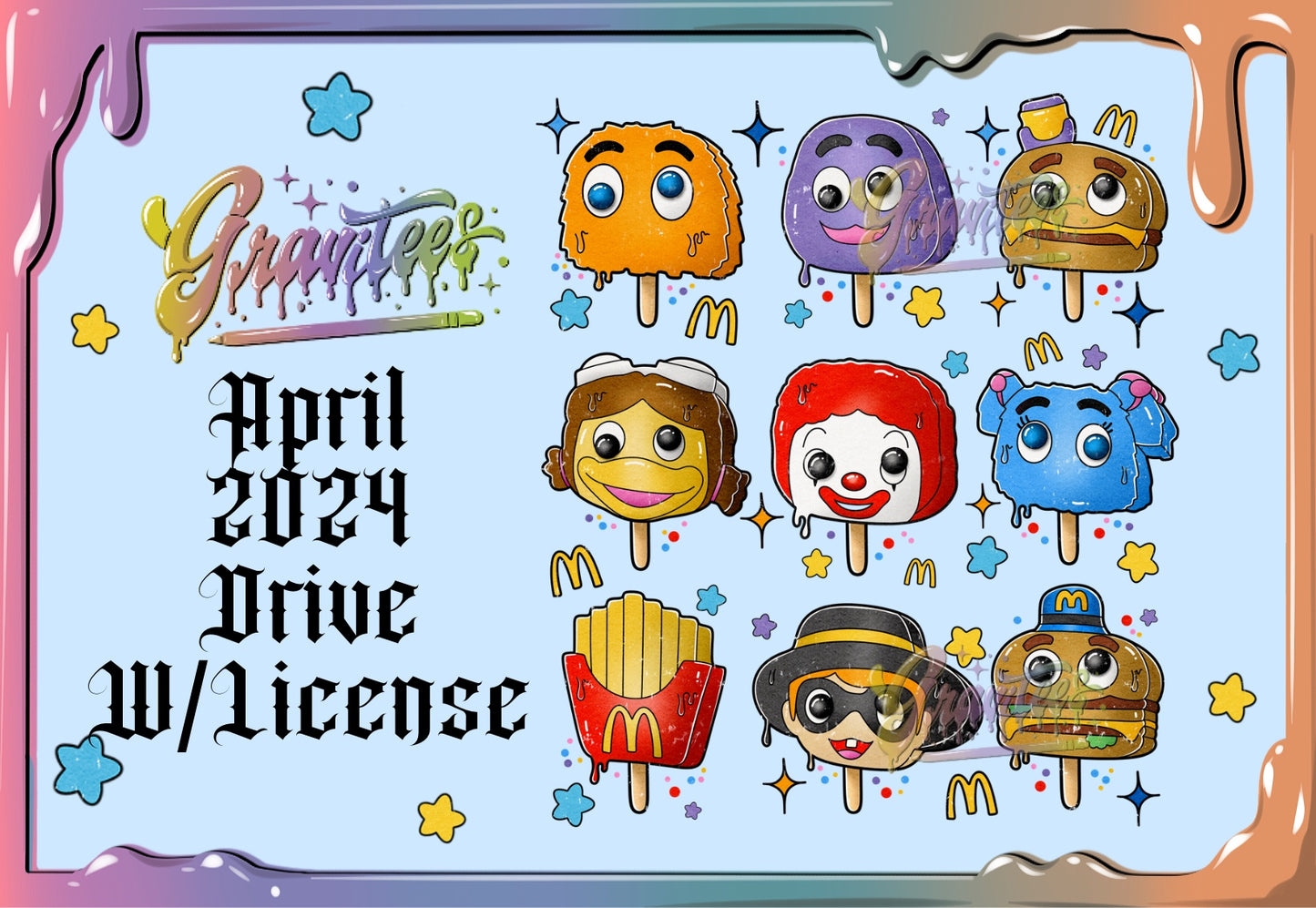 April 2024 Monthly Drive WITH License