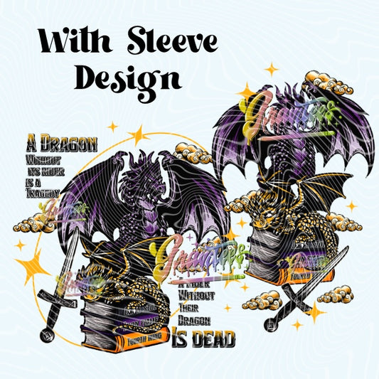 DRAGON Design with Sleeve Design Png for DTF or Shirt Printing, PNG Only! (Copy) (Copy)