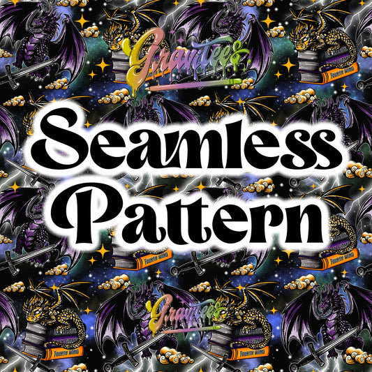 DRAGON Seamless Design Png for DTF or Shirt Printing, PNG Only! (Copy) (Copy)