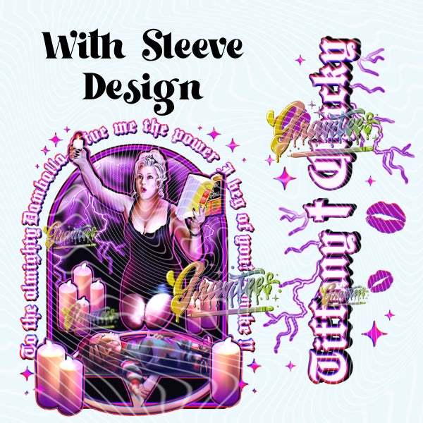 ALMIGHTY TIFF  Design with Sleeve Design Png for DTF or Shirt Printing, PNG Only! (Copy) (Copy)