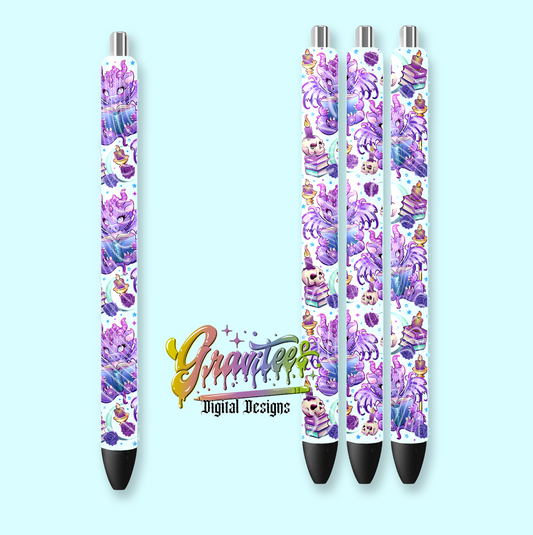 I’m A Book Dragon Pen Wrap Design Png for DTF or Shirt Printing, PNG Only!