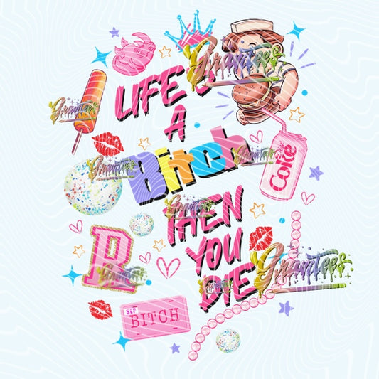 Teen Dream Quote Design Png for DTF or Shirt Printing, PNG Only!