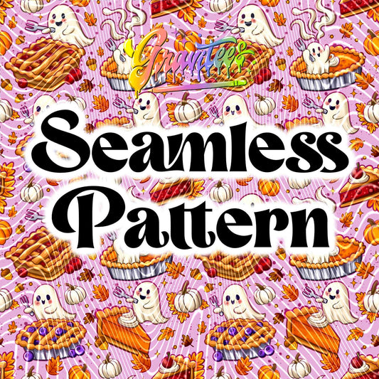 Just Here For The Pie  Seamless Design Png for DTF or Shirt Printing, PNG Only!