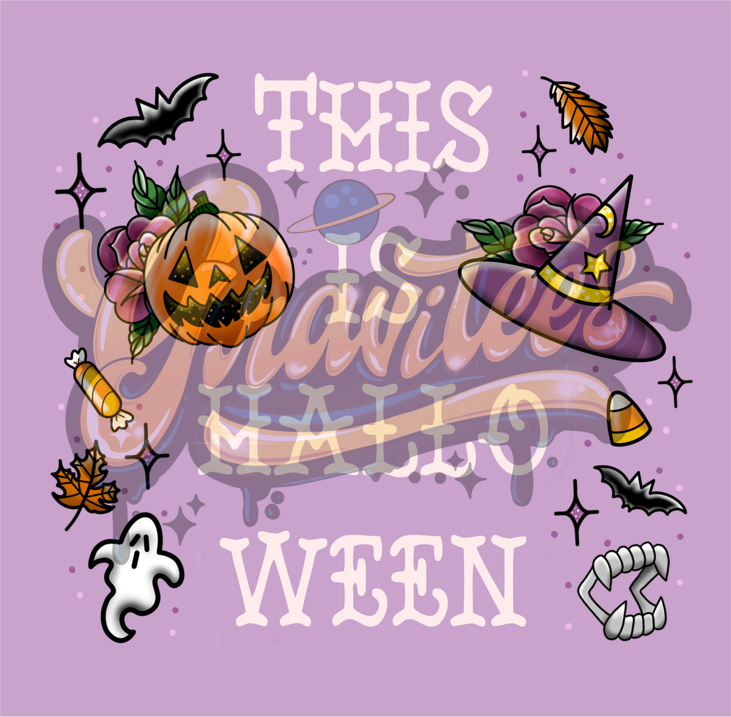 This Is Halloween PNG, Spooky Clipart for DTF or Shirt Printing, Halloween Sublimation, PNG Only!