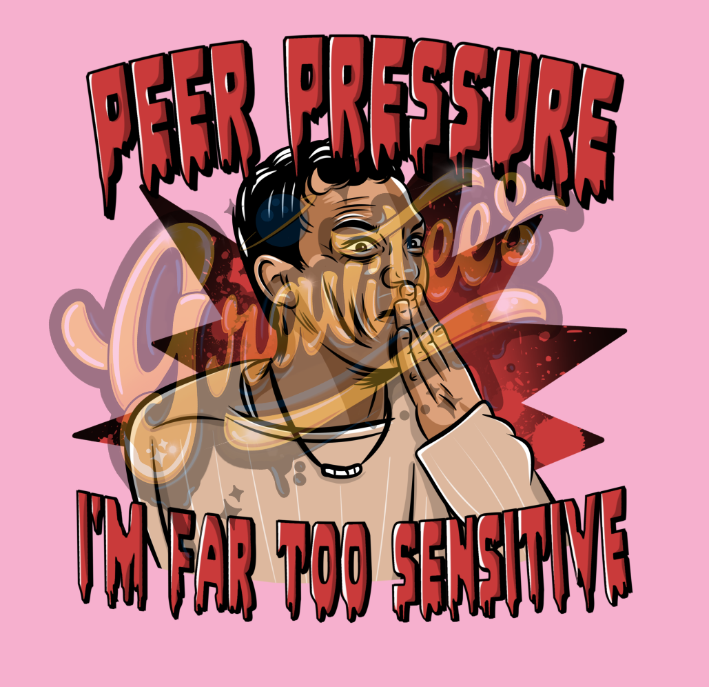 Stu Macher Peer Pressure Clipart, Sublimation, Horror Clipart, Scream Clipart for DTF or Shirt Printing, PNG Only!