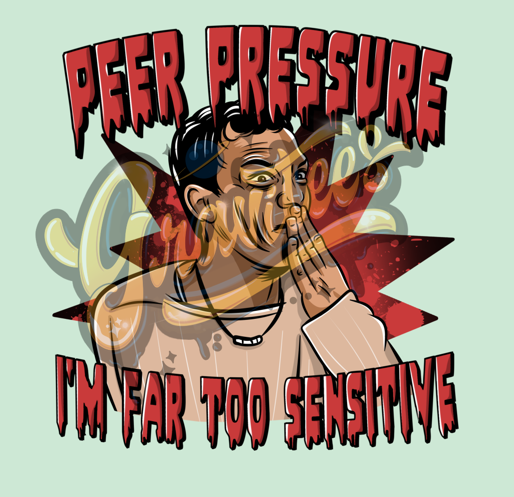 Stu Macher Peer Pressure Clipart, Sublimation, Horror Clipart, Scream Clipart for DTF or Shirt Printing, PNG Only!