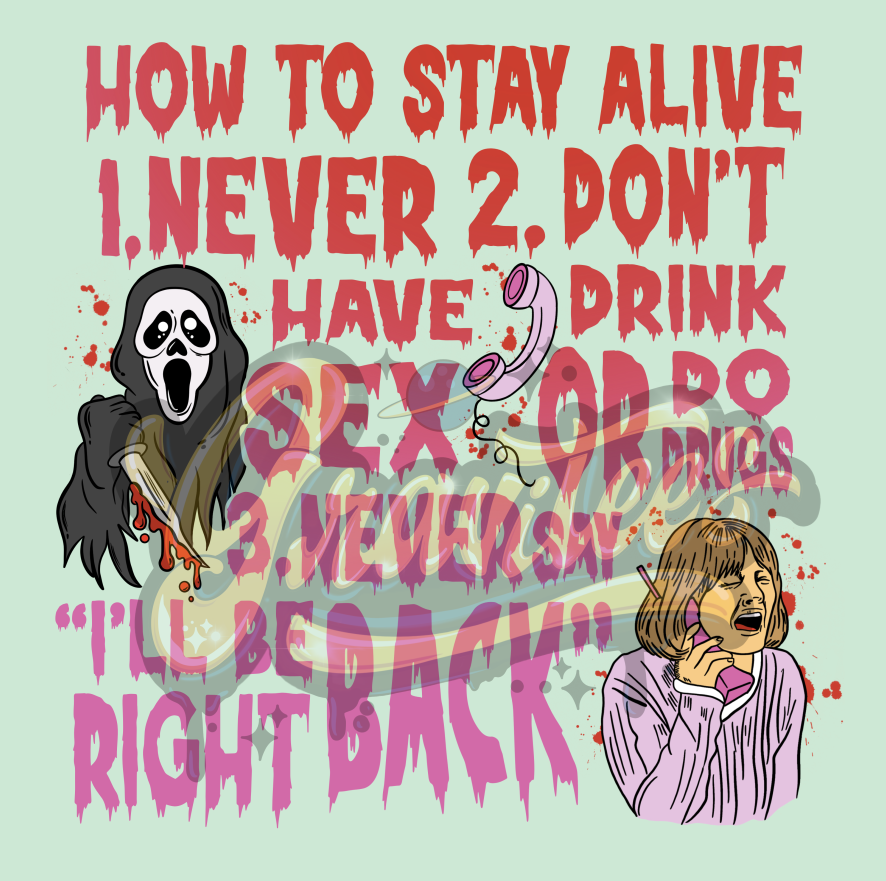 Scream Rules PNG, Clipart, Scream Clipart for DTF or Shirt Printing, PNG Only!