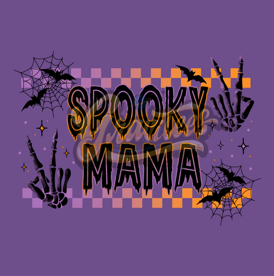 Spooky Mama PNG, Halloween Mama Clipart, Spooky Mom Clipart, Halloween Clipart for DTF or Shirt Printing, PNG Only!