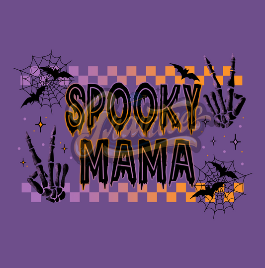Spooky Mama PNG, Halloween Mama Clipart, Spooky Mom Clipart, Halloween Clipart for DTF or Shirt Printing, PNG Only!