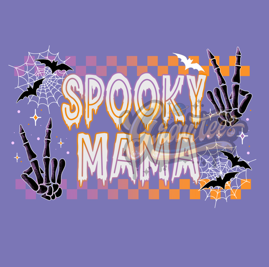 Spooky Mama PNG, Halloween Mama Clipart, Spooky Mom Clipart, Halloween Clipart for DTF or Shirt Printing, PNG Only!