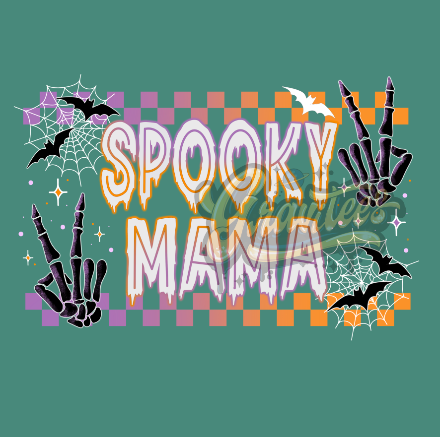 Spooky Mama PNG, Halloween Mama Clipart, Spooky Mom Clipart, Halloween Clipart for DTF or Shirt Printing, PNG Only!