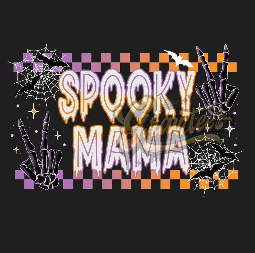 Spooky Mama PNG, Halloween Mama Clipart, Spooky Mom Clipart, Halloween Clipart for DTF or Shirt Printing, PNG Only!