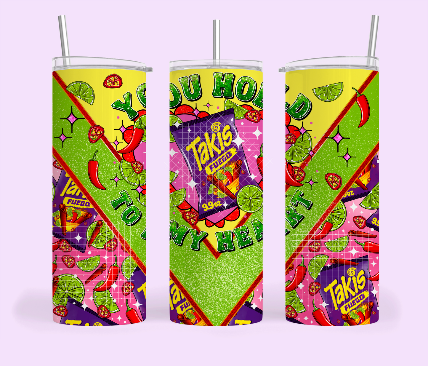 You Hold Takis To My Heart 20 oz. Tumbler Template Png, Food Clipart, Trendy Clipart for DTF  or Shirt Printing, PNG Only!